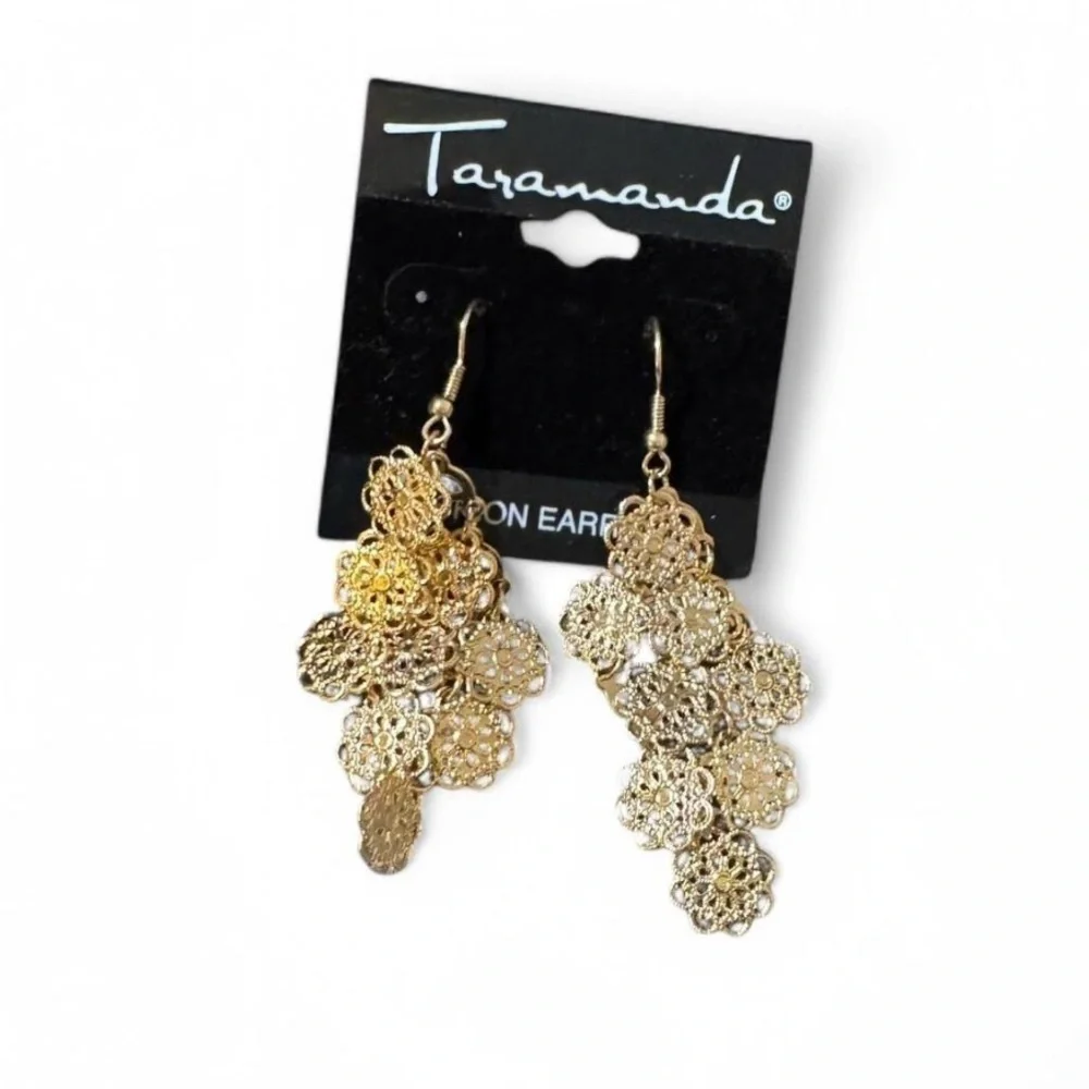 Gold Fashion Earrings